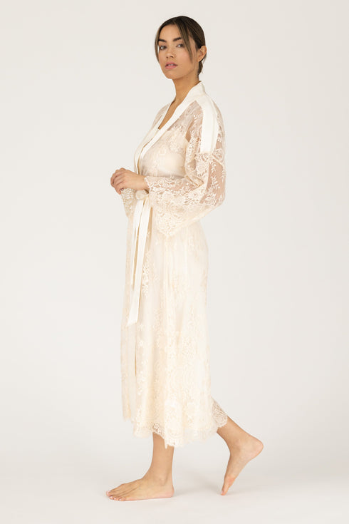 NK Imode Hailey Love Long Lace Robe